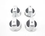 Genuine Kitchenaid Gas Range, Knob Set Of 4 # W10156265(3) W10156262. Fixed Price $39.99.