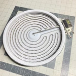 Whirlpool Oem Range Cooktop 2500W Electric Burner WP8273992 - 10" Diam.. Fixed Price $49.95.