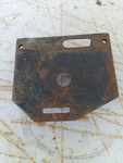 Maytag Twin Cylinder 72 Engine Overhead Top Mounting Plate Bracket. Fixed Price $12.25.