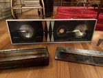 Vtg 1962 Caloric Wall Oven Replacement Parts Control Panel, Handle, Glass Mcm. Fixed Price $75.00.