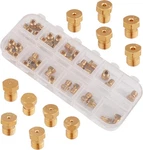 36PCS Range Stove Oven Orifice Conversion Kit, Brass Propane Jet M, Gold. Fixed Price $23.55.