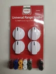 Smart Choice Universal Range Replacement KNOBKIT4W For Most , White. Fixed Price $10.00.