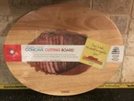 New! Sealed Architec Gripperwood Concave Oval 18 X 14 Carving Board. Fixed Price $39.99.