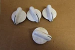 Kitchenaid Cooktop Control Knob-lot Of 4 Part # 3191925. Fixed Price $89.98.