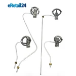 Oem Ge Burner Tube Bracket Set WB02K10361 WB28T10136 WB28T10108 WB02K10360. Fixed Price $47.50.