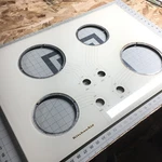 Kitchenaid Oem Cooktop Glass 3185895 3185896 Almond Color - 30.75" X 21.75". Fixed Price $345.95.
