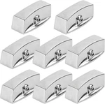 Upgrade Kitchen Gas Stove Knobs - 8 Pack Chrome Control For Ovens. Fixed Price $87.99.