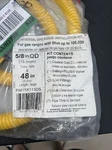 Brasscraft 5/8 4 Ft. Gas Range Connector Kit With Auto Shut Off PM15X113DS. Fixed Price $22.00.