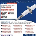New Genuine Oem Bosch Range Spark Electrode Ignition Device 00612817. Fixed Price $16.99.