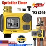 Sprinkler Timer Brass Swivel Water For Garden Hose 1/2 Zone Programmable. Fixed Price $19.99.