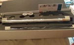 Caf Front Control Gas Knobs & Handles Kit Brushed Stainless Steel New Open Box. Fixed Price $199.95.