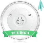 10.5" Universal Microwave Plate Replacement Glass Turntable Fits Lg, Ge, Panaso. Fixed Price $25.34.
