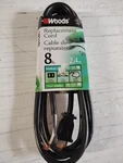Woods 8 Ft Power Tool Supply Repair Cord - 16 Gauge Medium Duty New. Fixed Price $8.95.