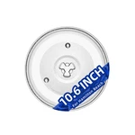 Morefalife 10.6 Microwave Glass Plate Compatible 0.9 Cu. Ft. Hamilton Beach. Fixed Price $34.76.