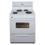 Quick Ship Premier 3.9-CUFT Oven White 30" Electric Range Stove EDK240OP01. Fixed Price $599.99.