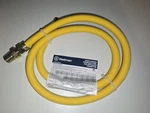 New Eastman Gas Connector Kit 48" Yellow Coated Stainless Steel 1/2 Od Flexible. Fixed Price $15.94.