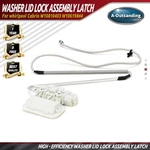 Washer Lid Lock Assembly Latch For Whirlpool Cabrio W10810403 W10619844. Fixed Price $21.85.
