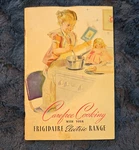 Frigidaire Carefree Cooking Electric Range Advertising Booklet, Appliances, 1940. Fixed Price $8.99.
