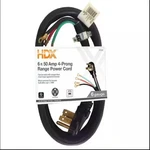 Hdx 6 Ft. Amp 4-PRONG Range Gauge Power Cord 575052. Fixed Price $30.00.