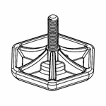 Samsung DG94-02252A Assembly Foot. Fixed Price $29.99.