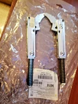 New Oem Pair Of W11220343 Whirlpool Maytag Jenn-air Range Stove Oven Door Hinges. Fixed Price $57.80.