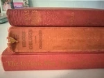 Lot Of 3 Vintage Old Antique Hardcover Books - Red Covers Kane, Chambers,dumas. Fixed Price $9.99.