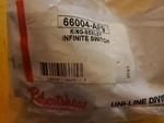 Robertshaw King-seeley Infinite Switch 66004-AF9 (box G). Fixed Price $42.32.