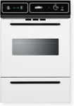 Summit 24" Gas Wall Oven, 2.92 Cu.ft. Capacity Electric Ignitions, Whi. Fixed Price $1608.99.