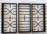 Gas Range Stove Grate Black Set Oem - L&r WB31X24736, Middle 311D5027P001. Fixed Price $140.00.