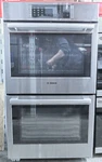 Bosch Benchmark Series HBLP651UC 30" Double Electric Wall Oven. Fixed Price $2399.00.