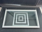 Sub-zero Refrigerator Glass Shelf P# 7010437. Fixed Price $110.00.
