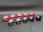 Wolf Oem Black Red Range Knobs #827313. Fixed Price $149.99.