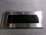 WB56X23122 Range Oven Upper Outer Door Glass Assembly - Stainless Steel. Fixed Price $90.00.