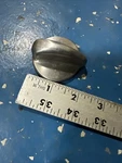 Chrome Cooktop Surface Burner Knob WB03K10303 Ge JGB908SEL3SS PGB975SEM1SS. Fixed Price $12.95.