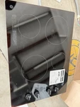 Ge Radiant Electric Cooktop JP3030DW1BB 30" 4 Burner, 2 Power Boil, Black. Fixed Price $399.00.