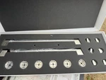 Caf Ge Front Control Electric Knobs Handles - Brushed Bronze Cxfcehkpmbz!. Fixed Price $249.99.