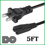 5FT 2 Prong Polarized Power Cord For Vizio Led Smart Hdtv Ac Wall Cable. Fixed Price $6.00.
