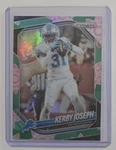 2025 Panini Prizm Kerby Joseph Lotus Flower /18 International Lions. Fixed Price $25.00.