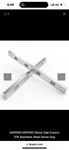 Mofino Stove Gap Covers 316 Stianless Steel Filler Oven Side. Fixed Price $28.00.