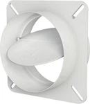 Deflecto Plastic Dryer Vent Draft Blocker, 4" Diameter, White No Size,. Fixed Price $14.55.