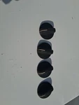 4 Vtg Whirlpool Accubake Electric Range Burner Control Selector Knobs Kip 5920. Fixed Price $21.00.