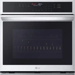 Lg WSEP4723F 30 Inch Wide 4.7 Cu. Ft. Fingerprint Resistant Electric Single Oven. Fixed Price $1114.99.