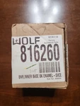 816260 Wolf Bnr, Inner Bk Enamel- Svc Oem New Box. Fixed Price $120.00.