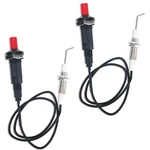 Btfo 2PCS Propane Push Button Piezo Igniter, Grill Black, Red, Silver. Fixed Price $12.22.