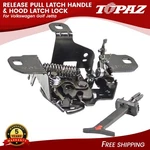 Topaz Hood Latch Lock + Release Pull Handle For Volkswagen Golf Jetta. Fixed Price $20.95.