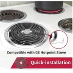 Ge Drip Pans & Burner Element Set For Hotpoint Stove. Fixed Price $104.99.
