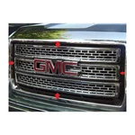 Qaa 4-PIECE Chrome Plated Abs Plastic Grill Overlay For Gmc Sierra 2014-2015. Fixed Price $326.49.