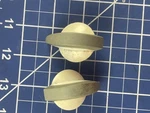 Fsp 16 Control Knob White Gray Set Of 2. Fixed Price $10.46.