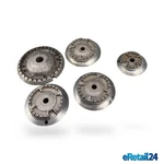 Oem Whirlpool Gas Range Surface Burner Base W10811599 WP8286813 SET5. Fixed Price $59.99.