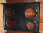 Oem Frigidaire 316202387 Main Top Black Range. Fixed Price $125.00.